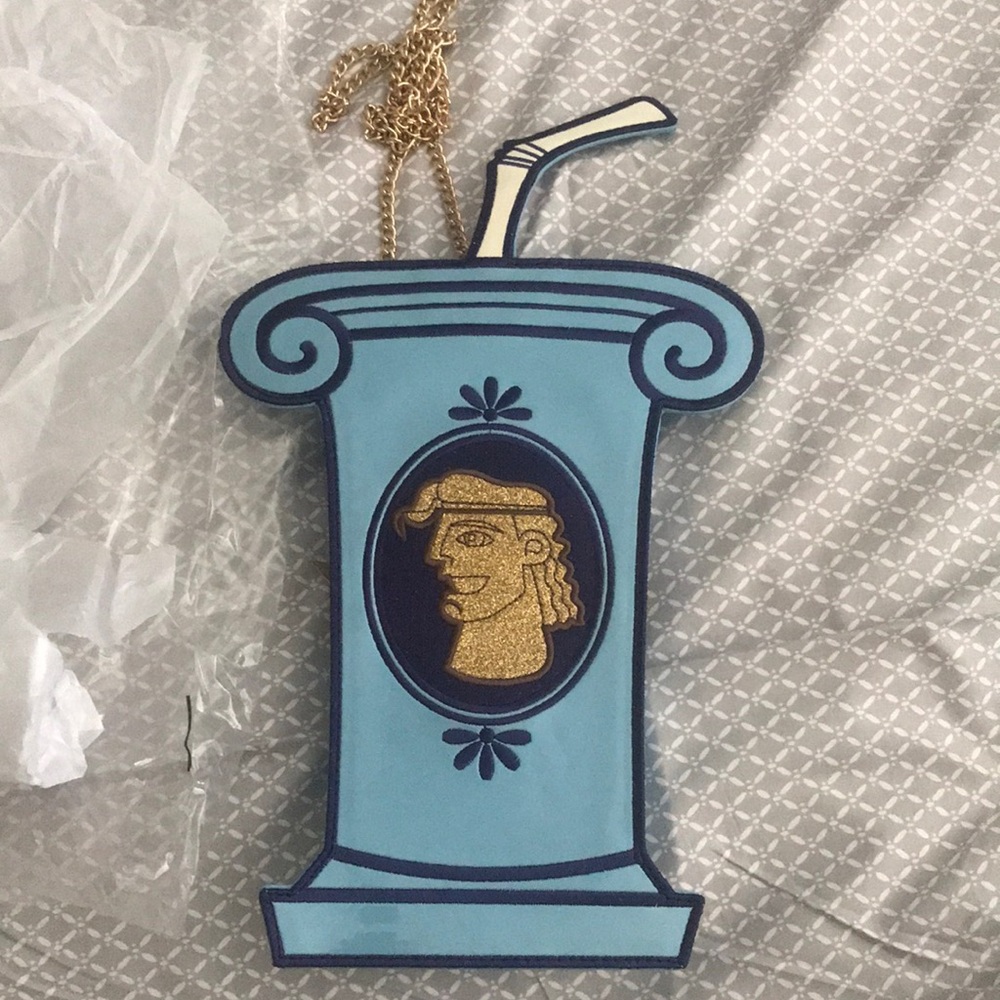 Rare Hercules Cakeworthy Drink Cup Crossbody Bag